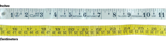 measuring tape